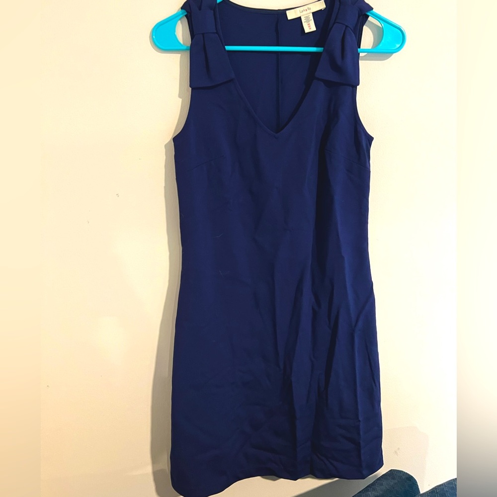 XS navy blue Lark&Ro dress